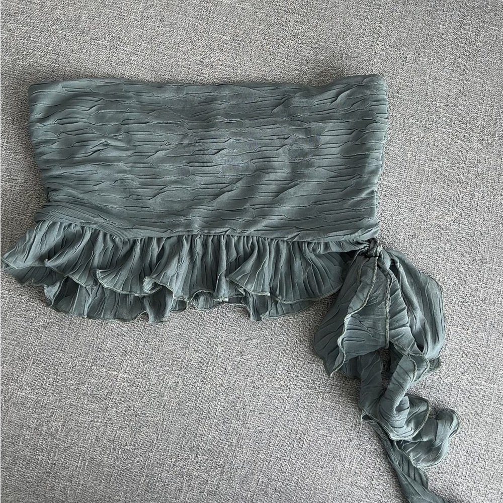 tube top crop top